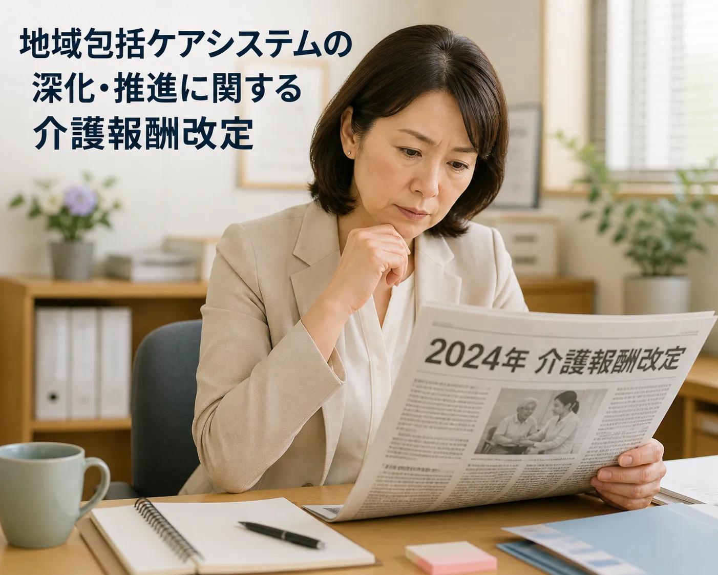 2024年の介護報酬改定のポイント①「地域包括ケアシステムの深化・推進」に関する改定