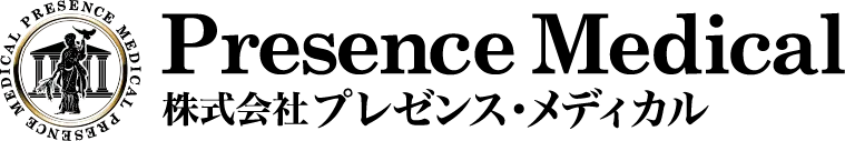 株式会社プレゼンス・メディカルロゴ