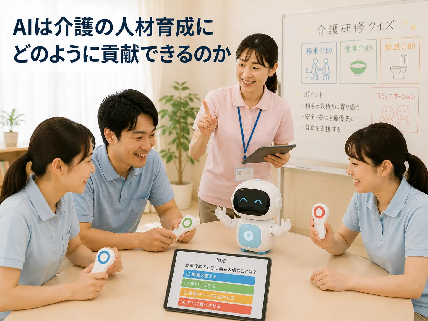 AIは介護の人材育成にどのように貢献できるのか