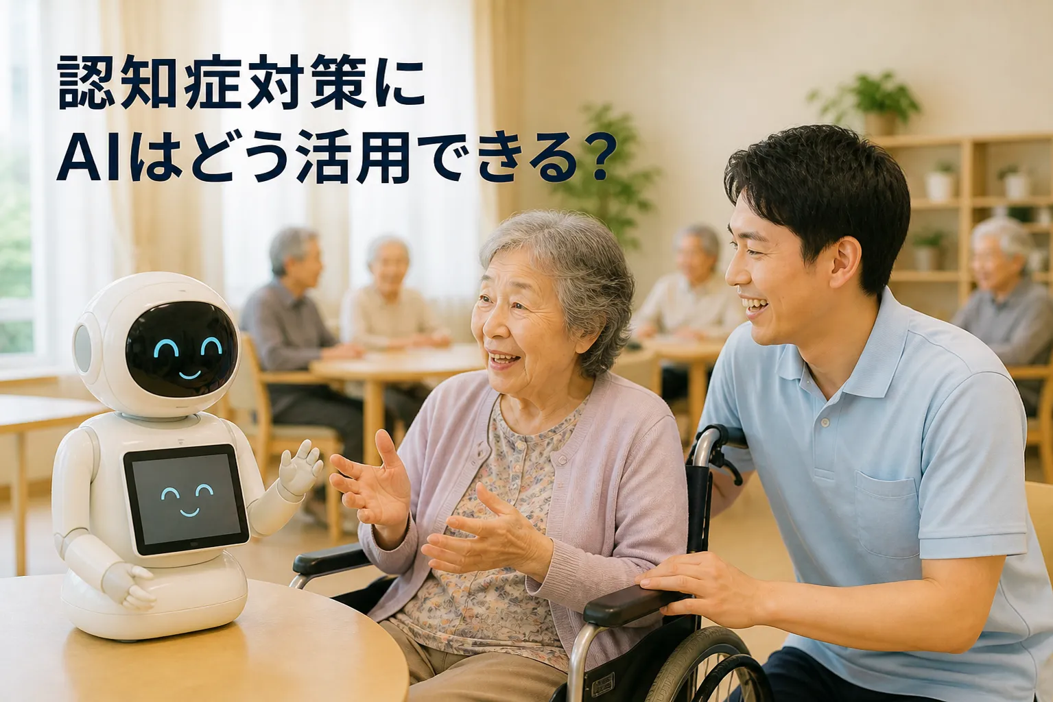 認知症対策にAIはどう活用できる？早期発見から予防向けまでご紹介