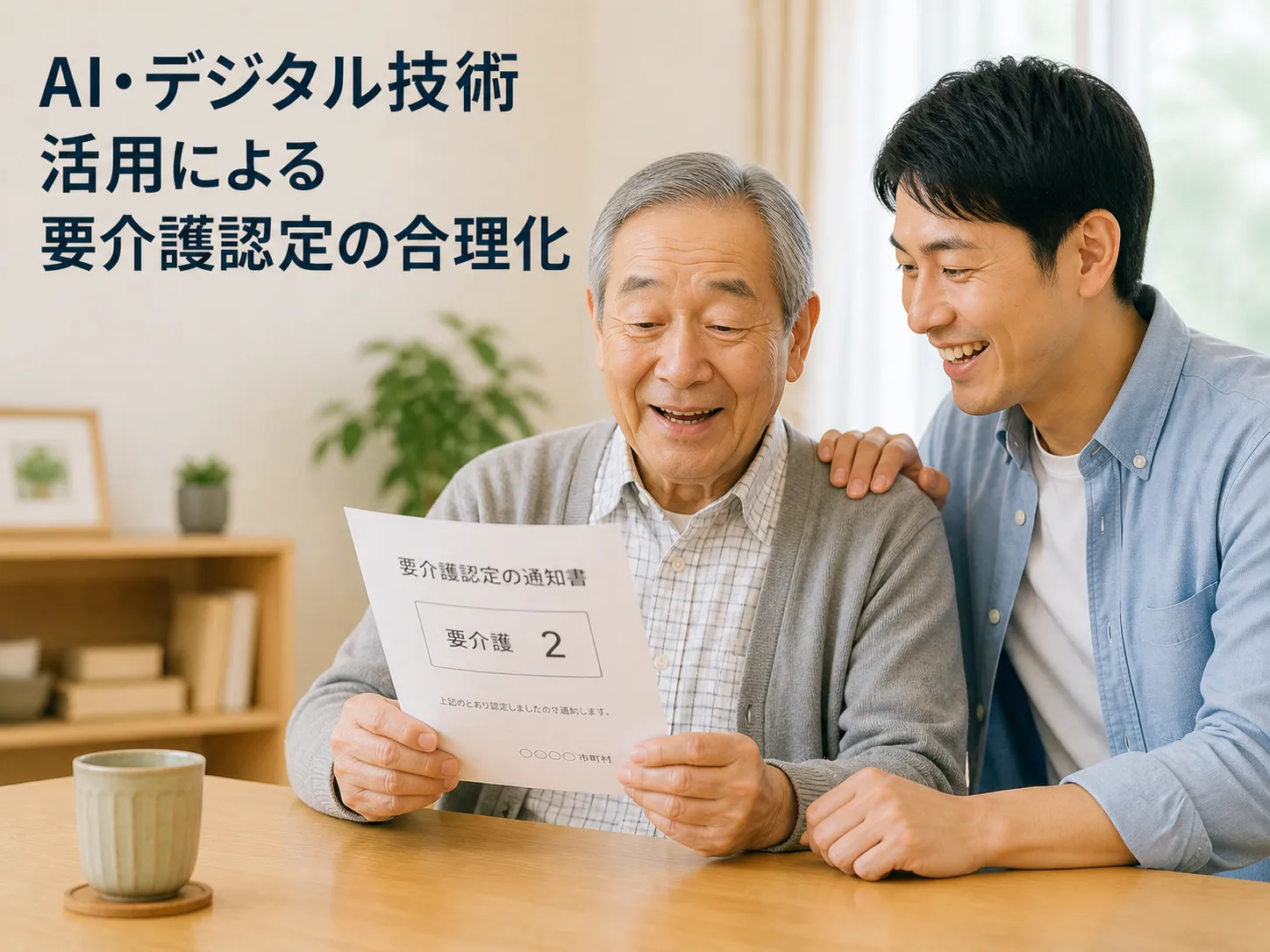介護保険の要介護認定プロセスの合理化：AIとデジタル技術の活用