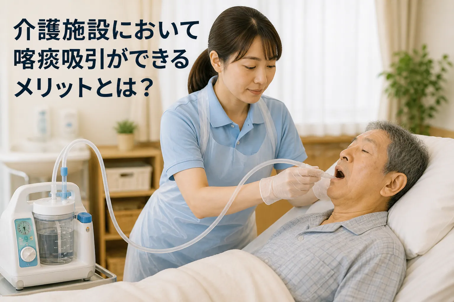 介護施設が喀痰吸引等を導入するメリット