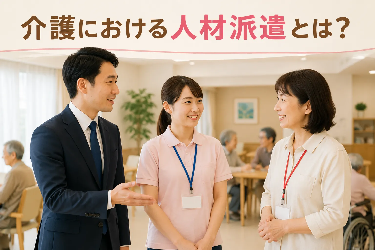 介護における人材派遣とは?活用メリットや求人の流れを詳しく解説