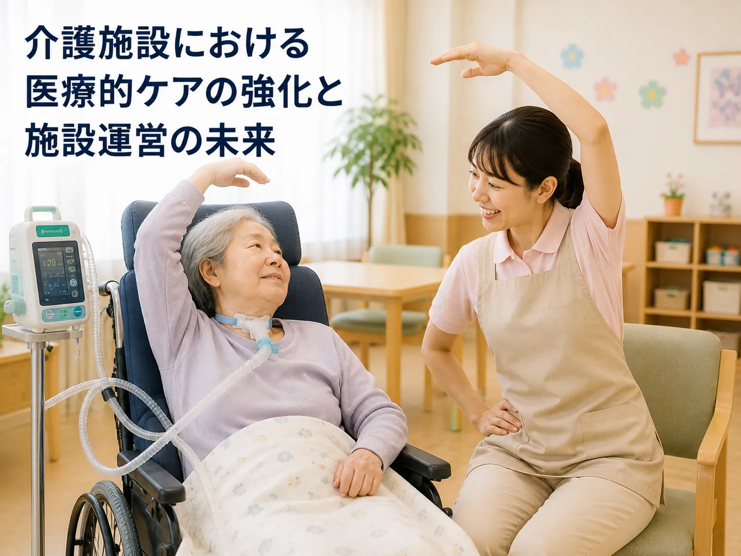 介護施設における医療的ケアの強化と施設運営の未来