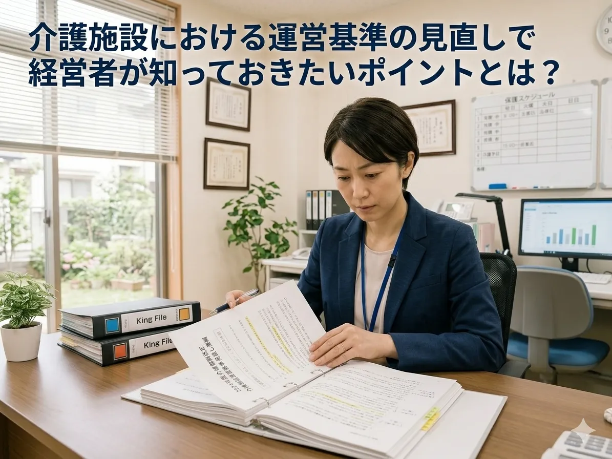 2024年介護報酬改定、介護施設運営基準の見直しのポイント（1）