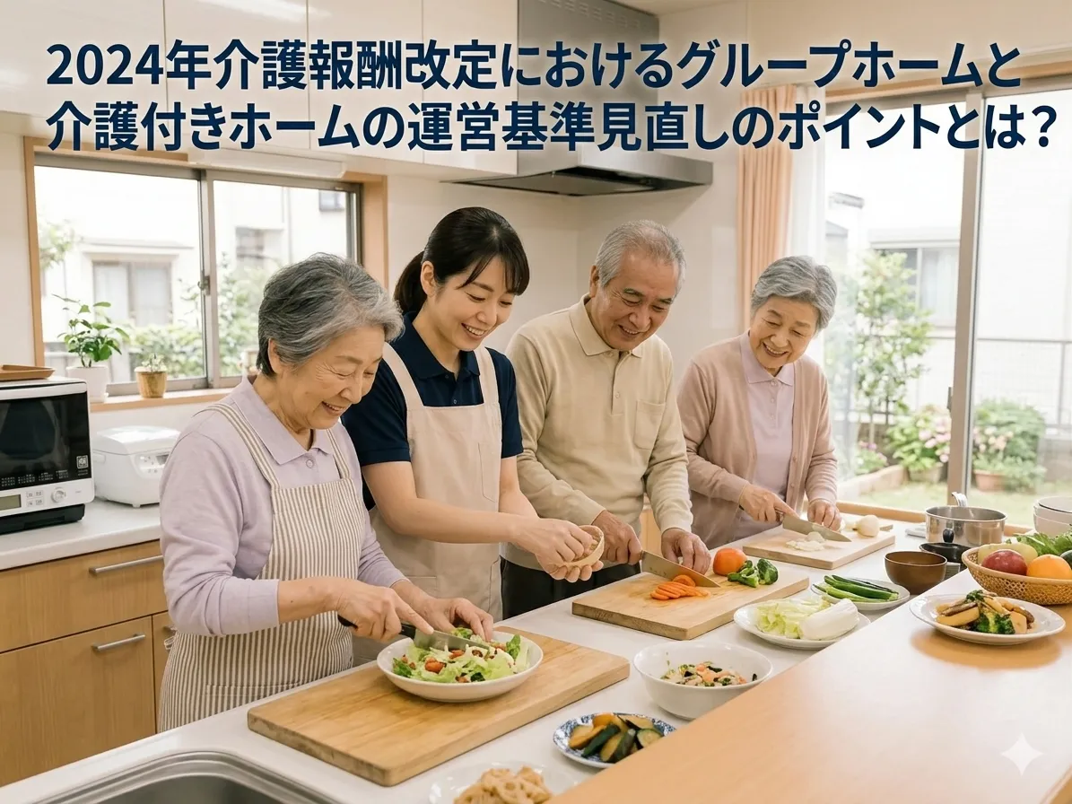 2024年介護報酬改定、介護施設運営基準の見直しのポイント（3）