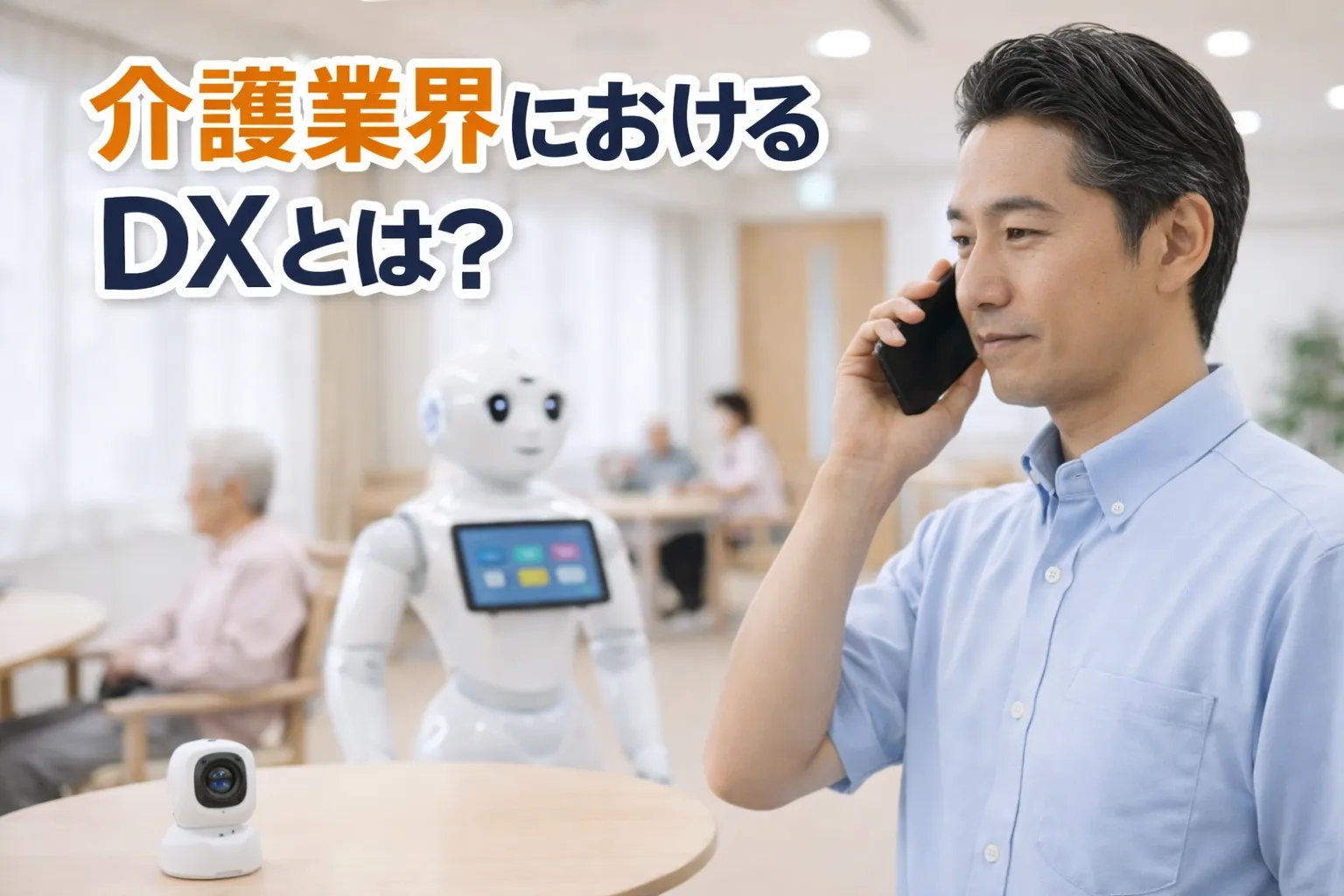 介護業界におけるDXとは？事例から今後の課題まで詳しく解説