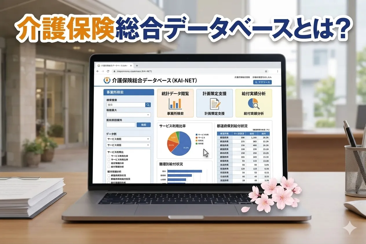 介護保険総合データベースとは？利用方法を詳しく解説