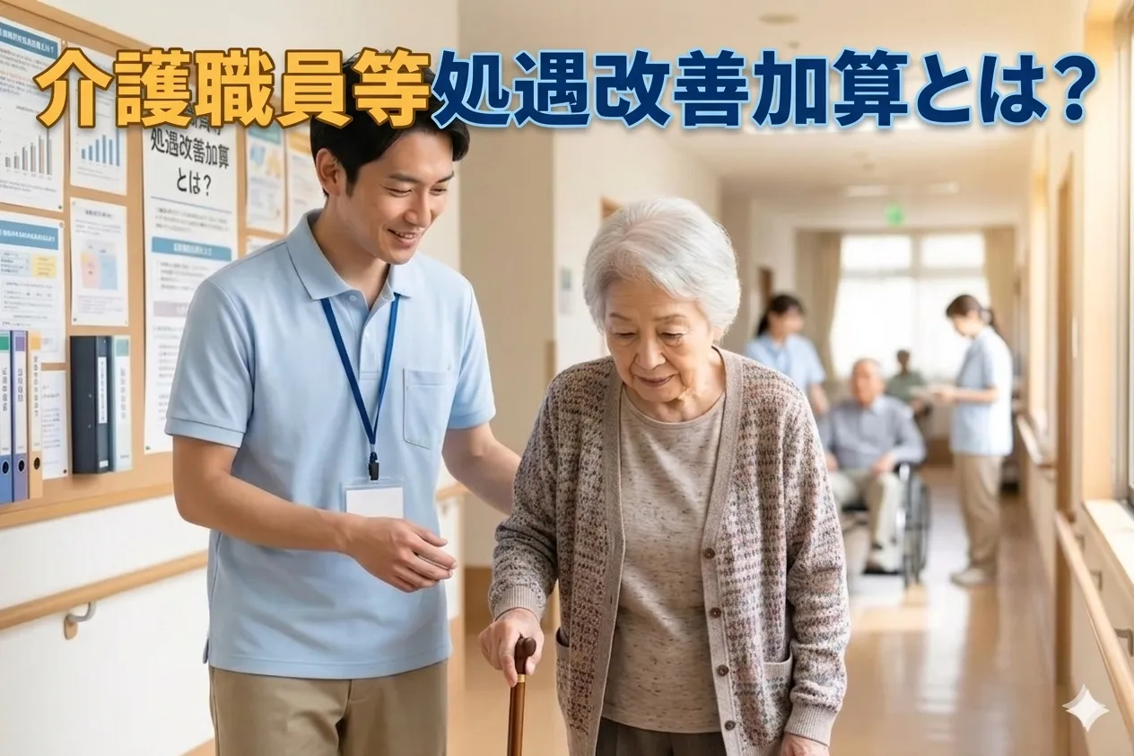 介護職員等処遇改善加算とは？2024年の改定内容から要件まで詳しく解説