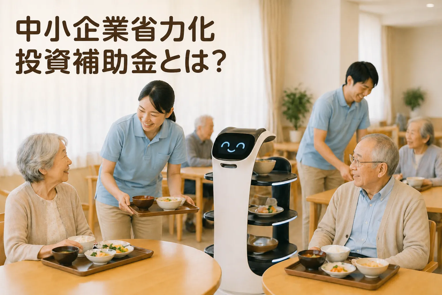 中小企業省力化投資補助金とは?介護業界で申請するメリットを解説