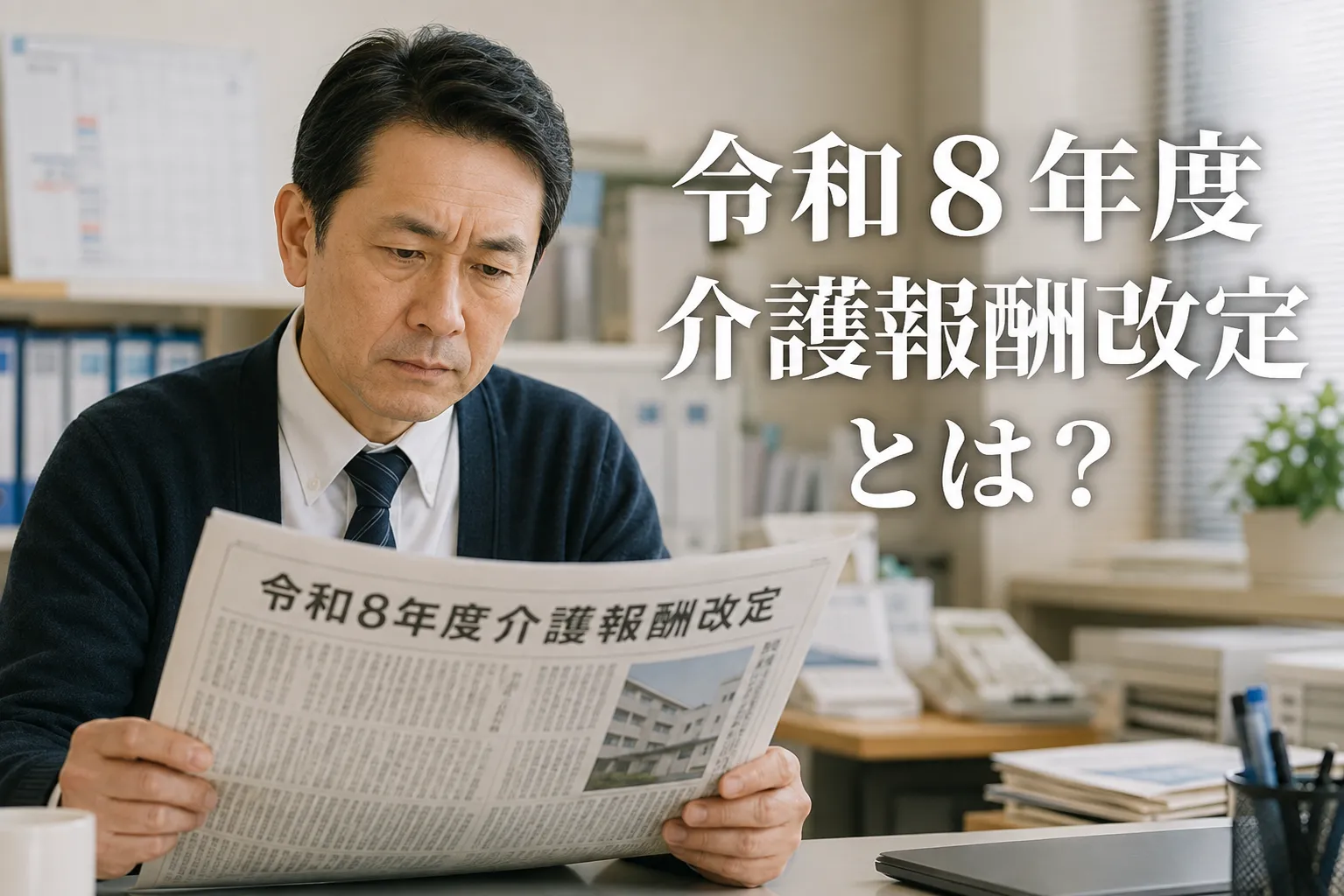 令和8年度介護報酬改定とは?概要とポイントを詳しく解説