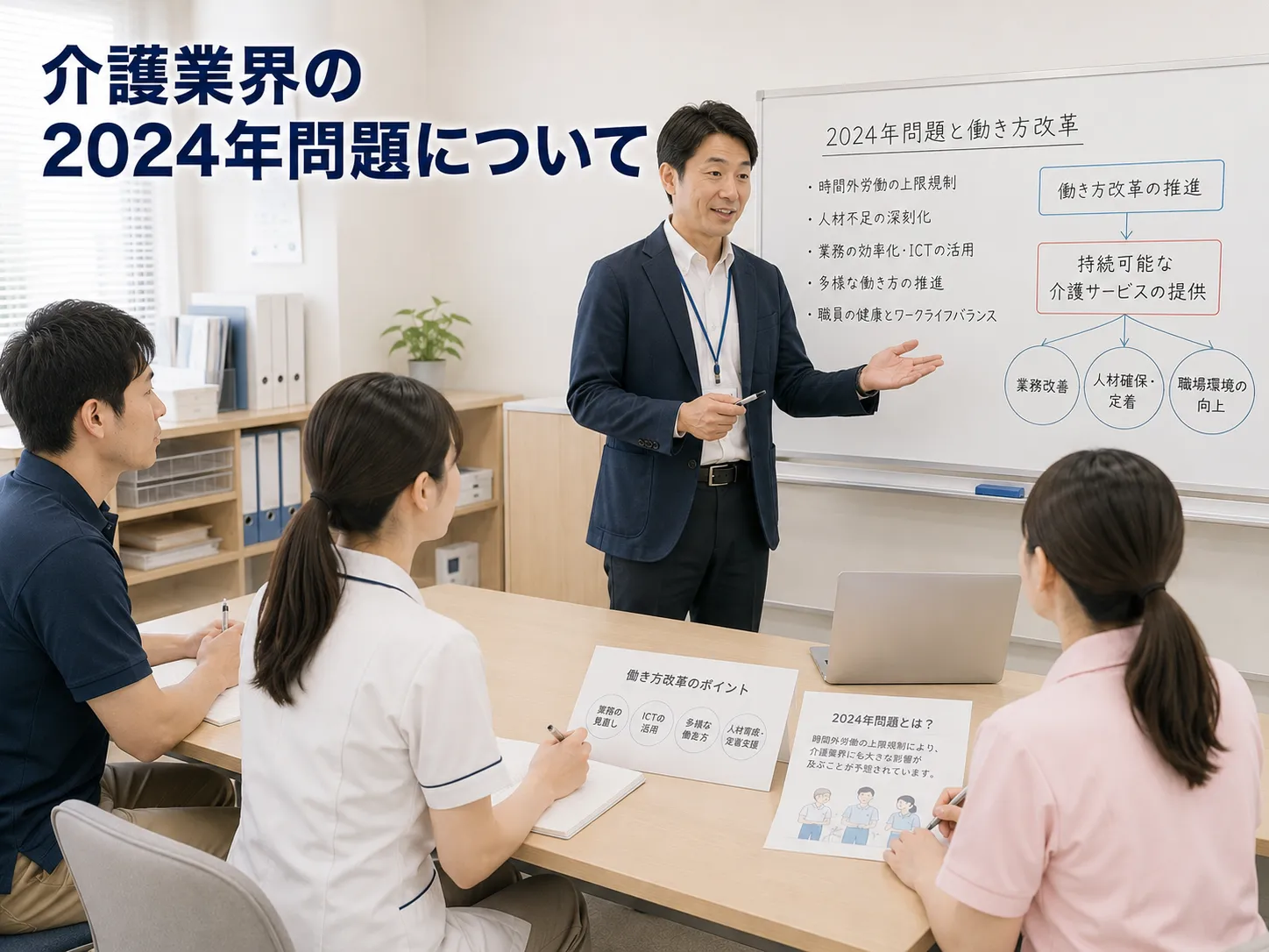 介護業界の2024年問題について詳しく解説