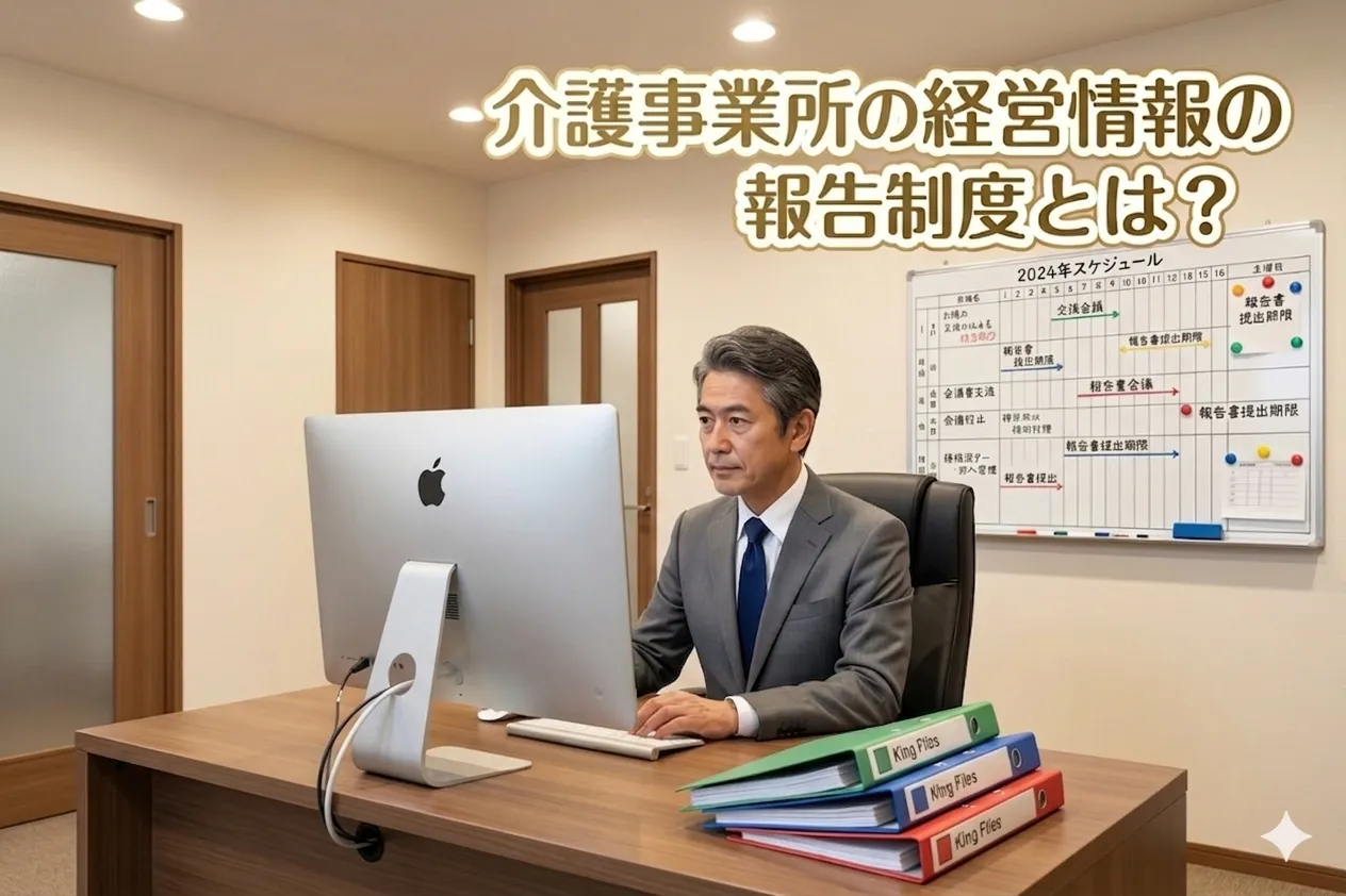 介護サービス事業者の経営情報の報告制度とは？内容を詳しく解説