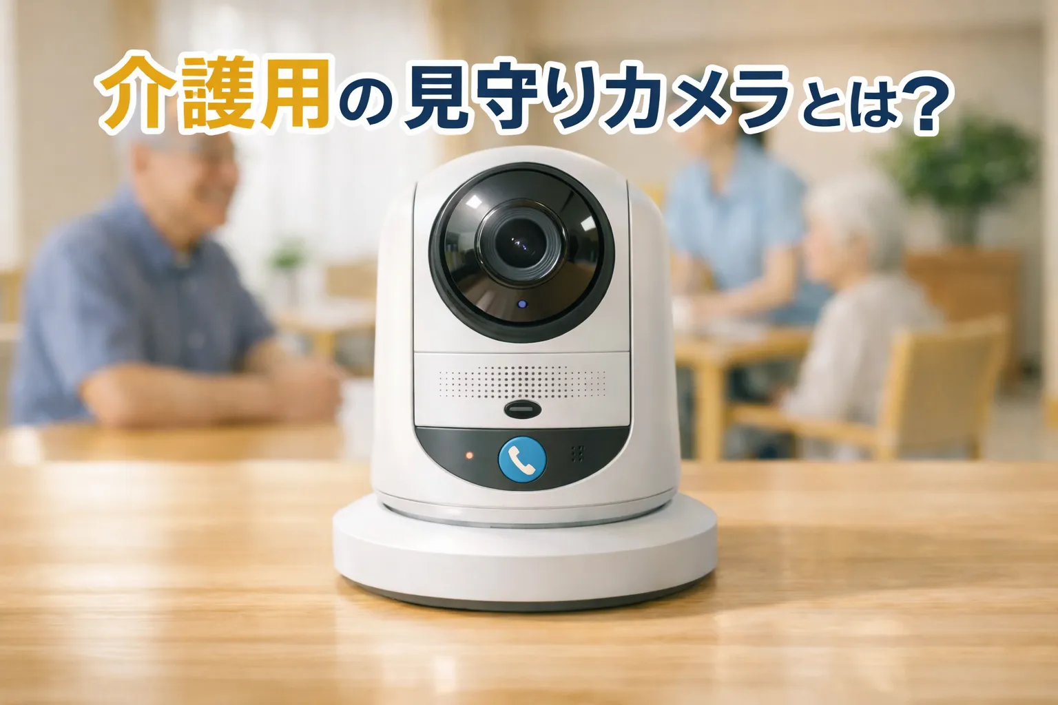介護用の見守りカメラとは?メリットや導入のポイントを詳しく解説