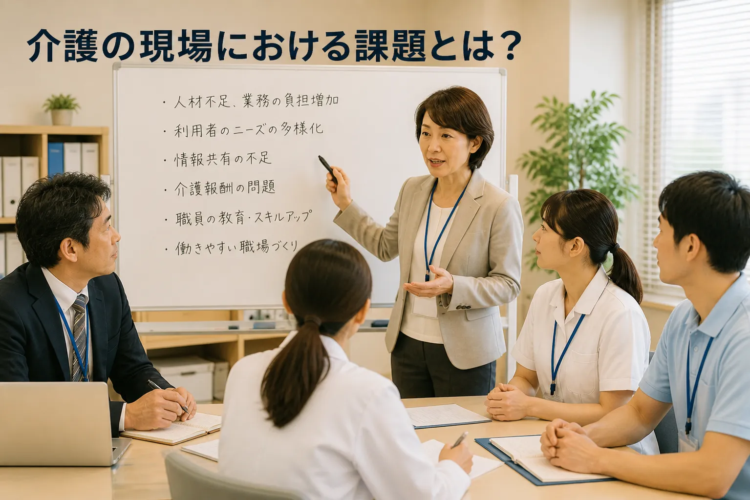 介護の現場における課題とは？これからの介護のあり方も詳しく解説