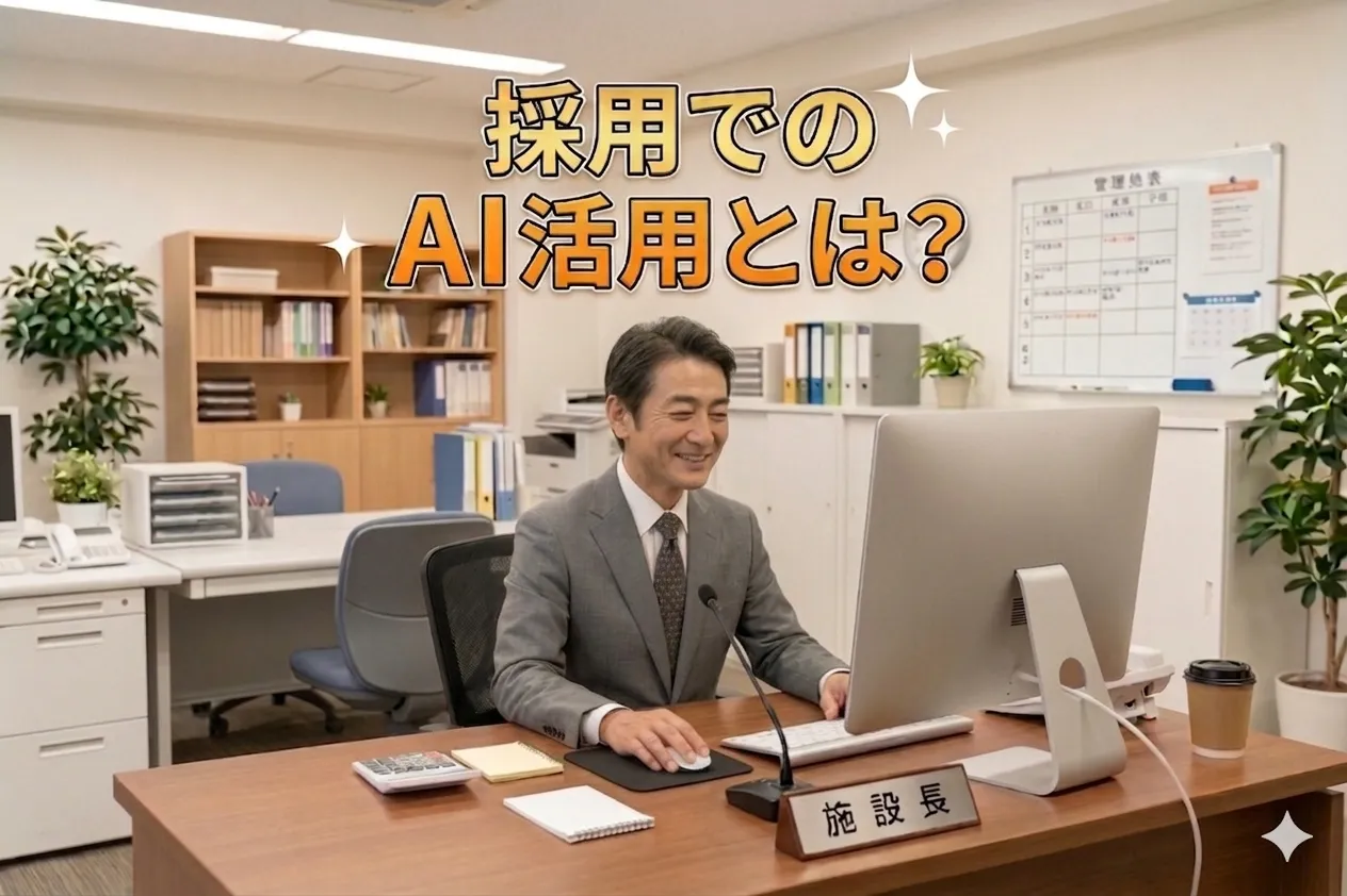 採用でのAI活用とは？介護業界で行うメリットから問題まで詳しく解説