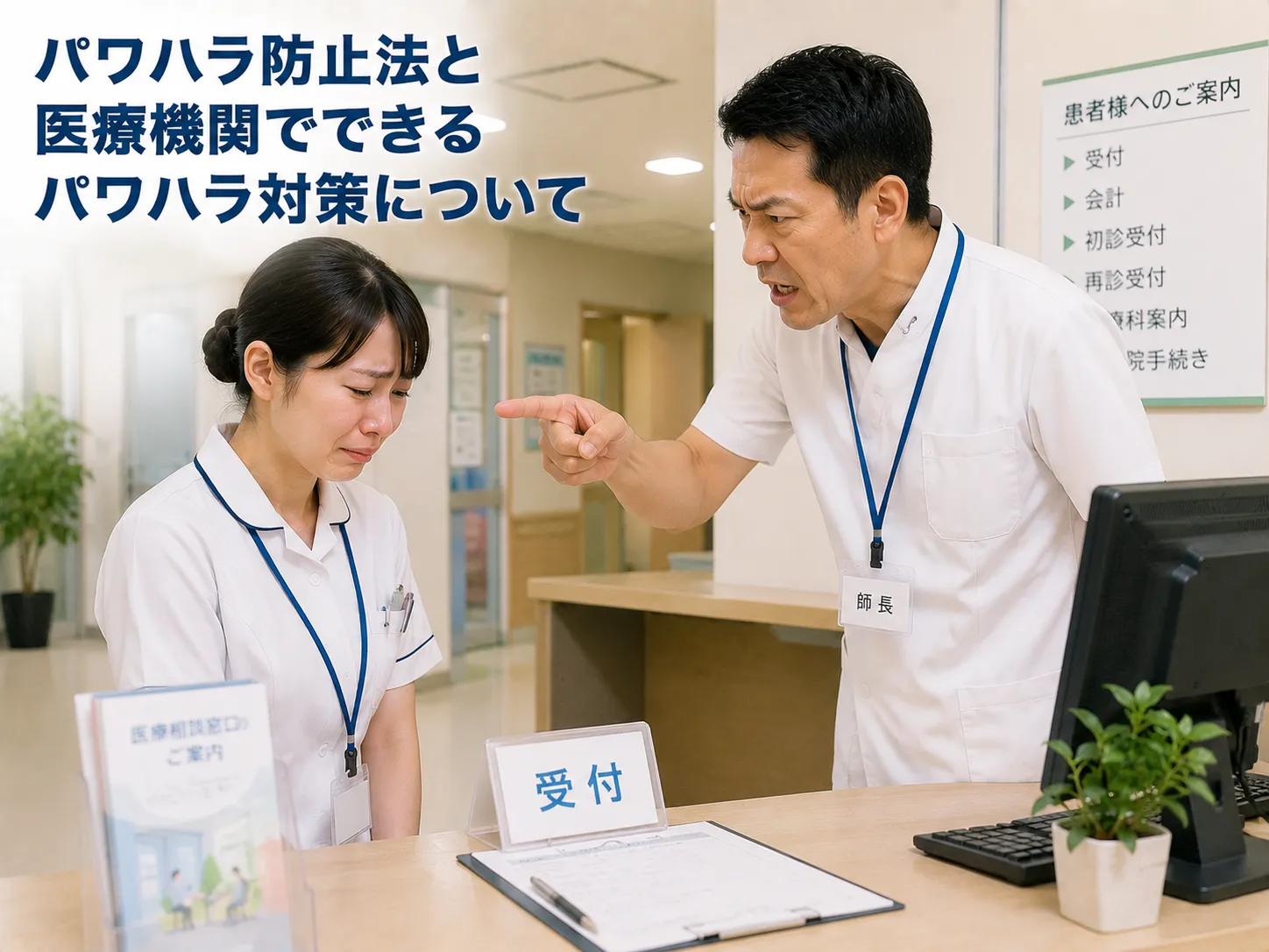 パワハラ防止法と医療機関でできるパワハラ対策について解説