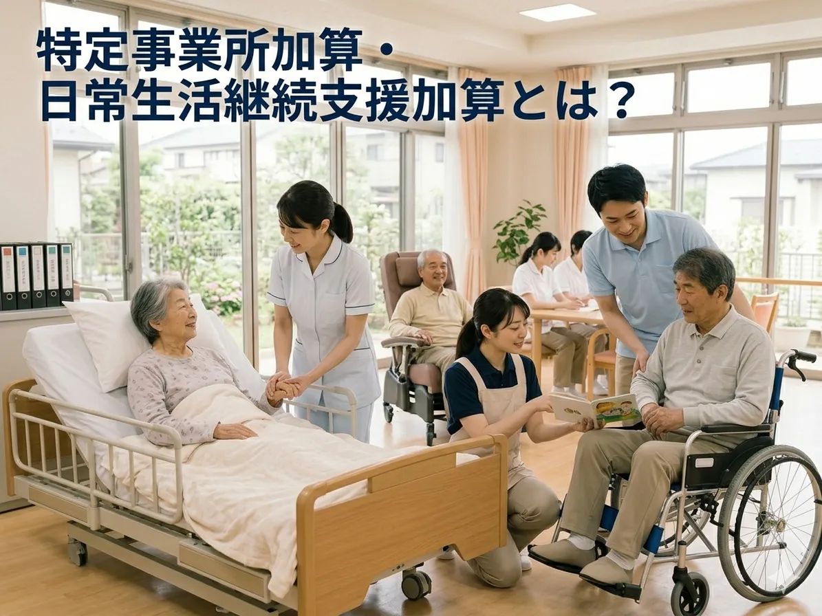 特定事業所加算・日常生活継続支援加算とは？取得要件も解説
