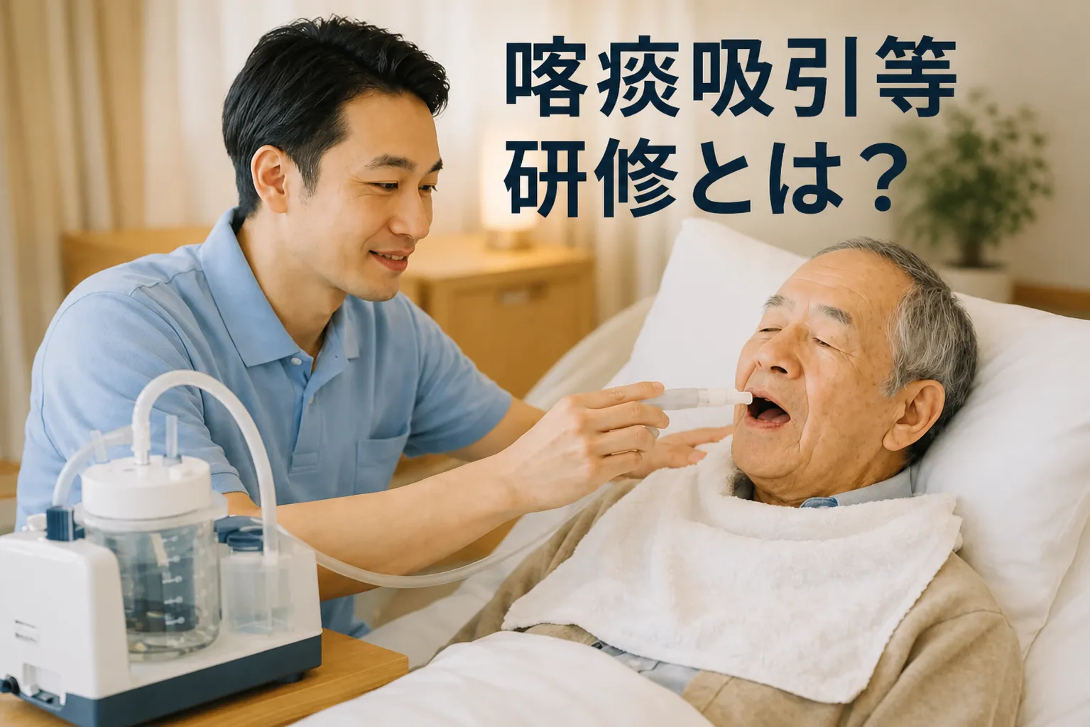 喀痰吸引等研修とは？内容から資格取得に使える助成金まで詳しく解説