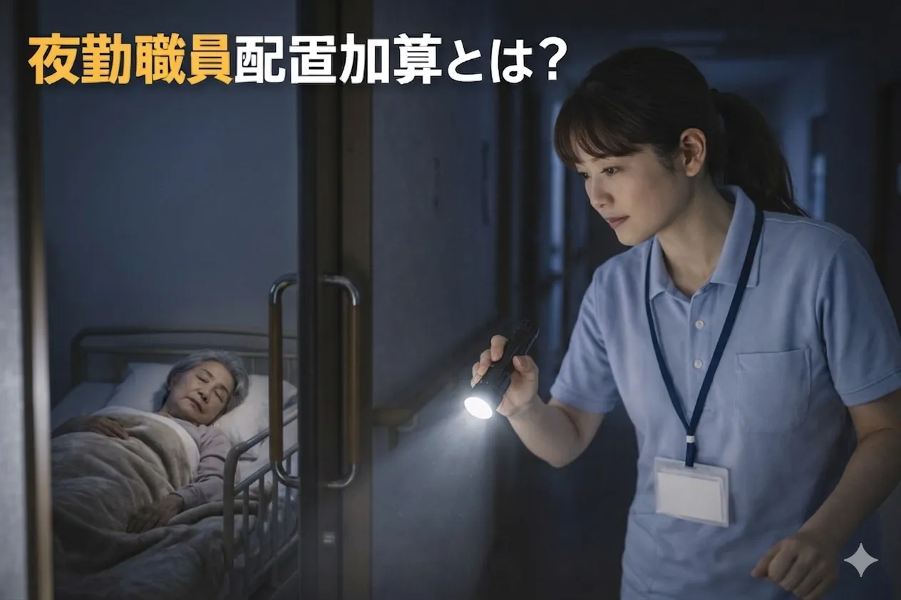 夜勤職員配置加算とは？2024年介護報酬改定での留意点も解説
